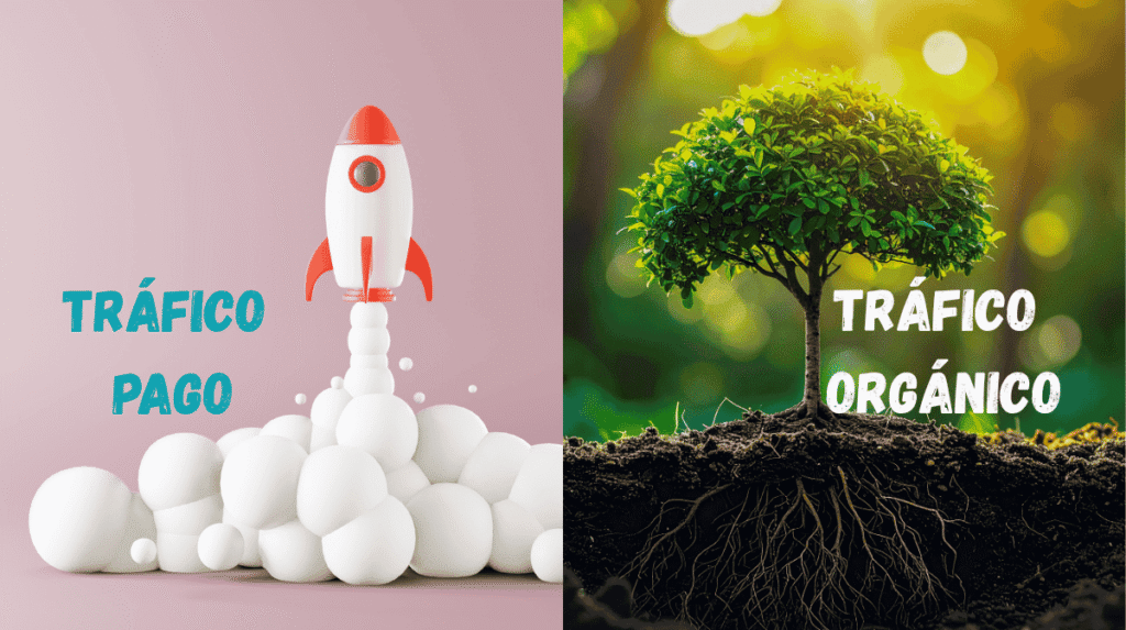 TRAFICO PAGO VS TRAFICO ORGANICO DESDE ARGENTINA